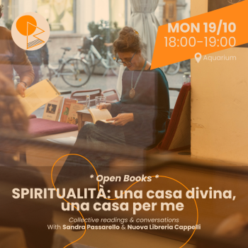  OPEN BOOKS | SPIRITUALITÀ: una casa divina, una casa per me
