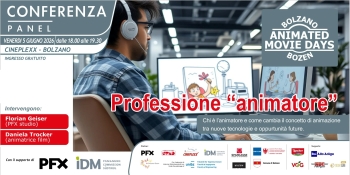 Bolzano Animated Movie Days - professione animatore