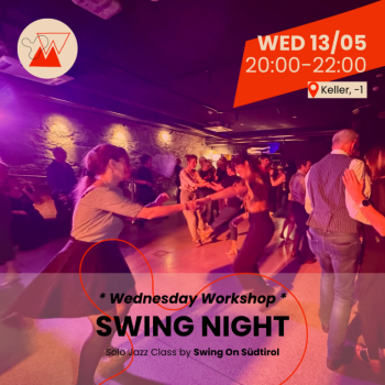 SWING NIGHT – Solo Jazz Class by Swing On Südtirol