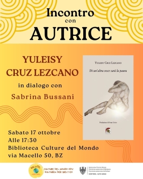Incontro con l’autrice Yuleisy Cruz Lezcano