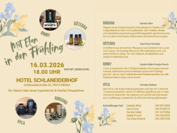 Bistro Schlaneiderhof - con slancio verso la primavera