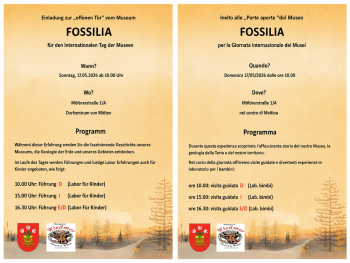 Fossilia giornata delle “Porte Aperte”