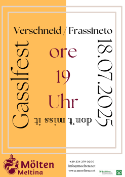 Gasslfest in Verschneid