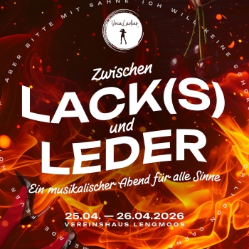 Zwischen LACK(S) & LEDER – Ein musikalischer Abend für alle 