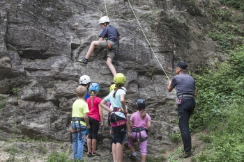 Corso d'arrampicata per bambini da 7-14 anni