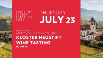 KLOSTER NEUSTIFT WINE TASTING & APERITIVO