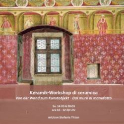 WORKSHOP DI CERAMICA. Dal muro al manufatto