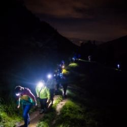 Escursione climatoterapeutica notturna alla cascata