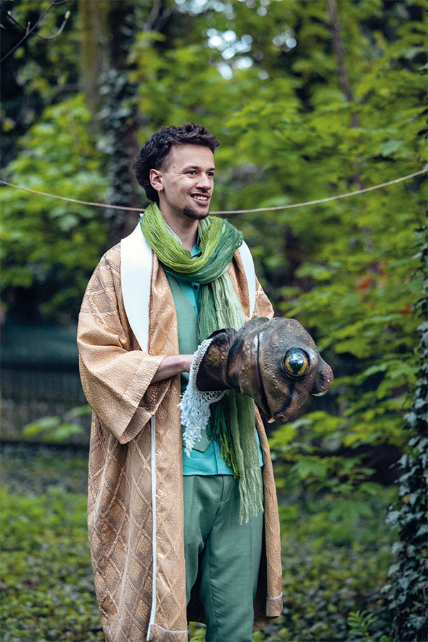 Begeisterung für Sprache und Schauspiel. Jungschauspieler Nathan Laimer im Gespräch