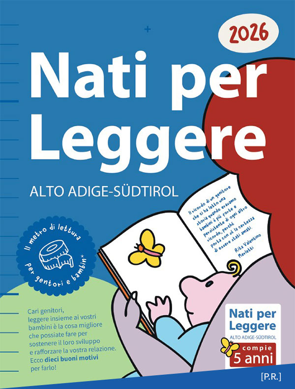 Andiamo Diritti alle Storie: cinque anni di Nati per Leggere in Alto Adige–Südtirol 